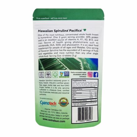 Spirulina Tabletten: Ihr Weg zu mehr Vitalität | Centralsun back