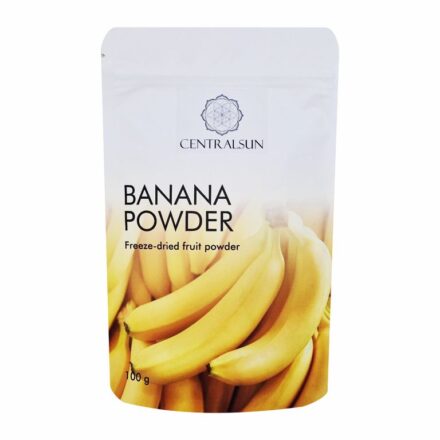 Gefriergetrocknetes Bananenpulver Centralsun front