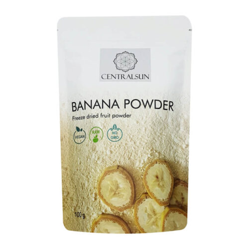 Freeze-Dried Banana Powder 100g Centralsun