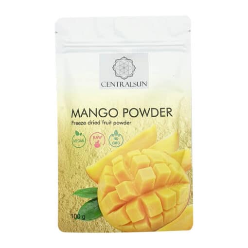 Auksti žāvētu mango pulveris