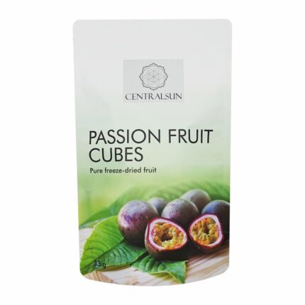 Freeze-dried passion fruit cubes 33g