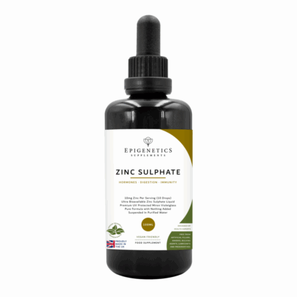 Centralsun vedel tsink (tsinksulfaat) 100ml – tugevatoimeline puhas tsingilisand