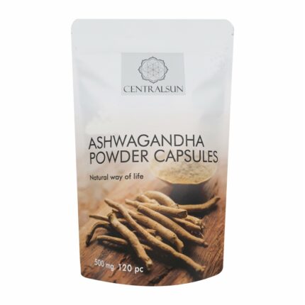Ashwagandha powder capsules centralsun