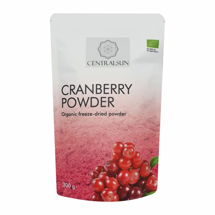 Freeze-Dried Cranberry Powder 300g Centralsun