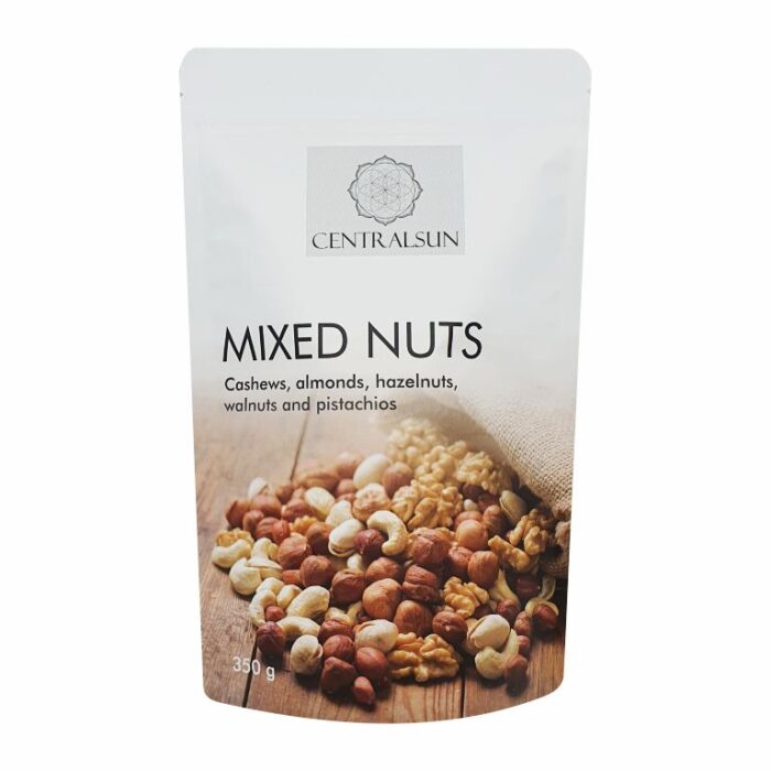 Mixed Nuts (Cashews, Almonds, Hazelnuts, Walnuts and Pistacios) 350g Centralsun