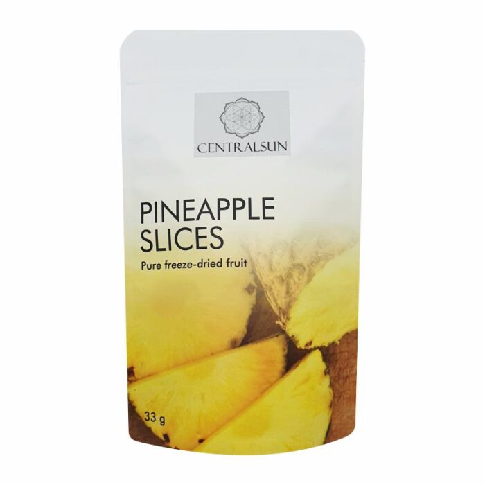 Freeze-Dried Pineapple Slices 33g Centralsun