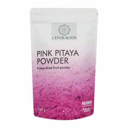 Freeze-Dried Pink Pitaya (Dragon Fruit) Powder 100g Centralsun