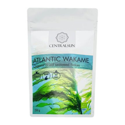 Organic Atlantic Wakame Flakes 250g Centralsun