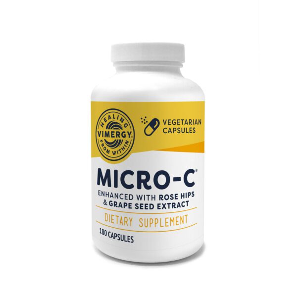Vimergy Vitamin C aka Micro-C capsules 180 pc Centralsun