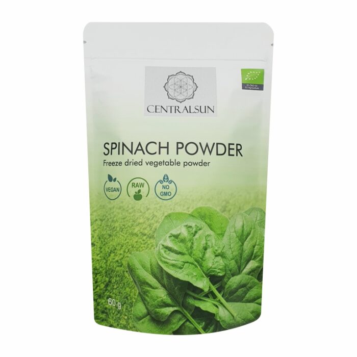 Organic Spinach Powder 60g Centralsun
