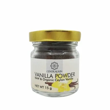 Økologisk vaniljepulver