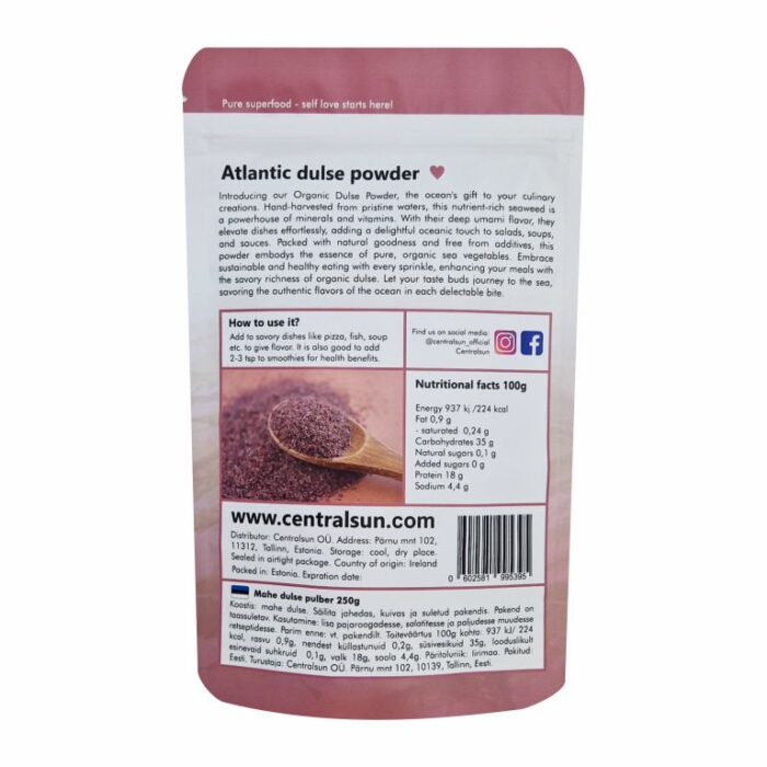 Organic Atlantic Dulse Powder 2