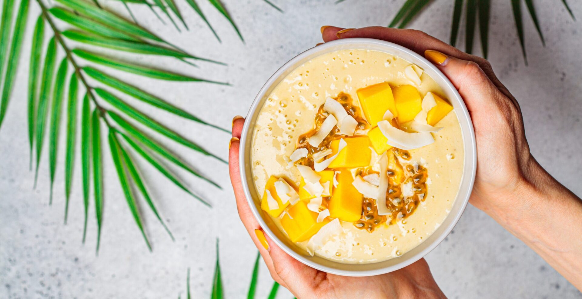 Yellow Tropical Smoothie Bowl Centralsun