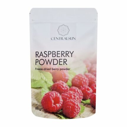 Raspberry powder front