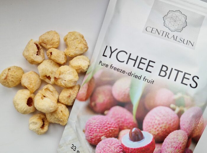 Freeze-dried lychee bites Centralsun