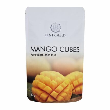 Freeze-dried mango cubes Centralsun