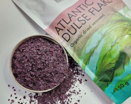 Bio Dulse Algenflocken close up