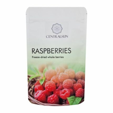 Freeze-dried raspberries Centralsun