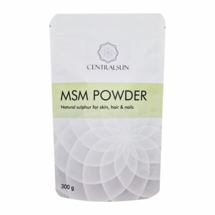 MSM pulber - Centralsun - paki esikülg