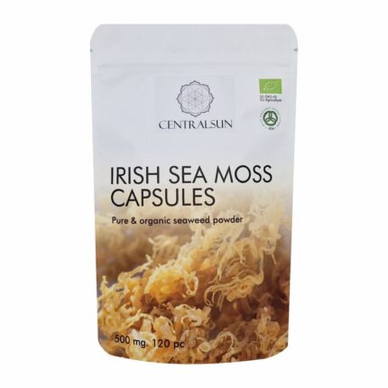 Organic Irish Sea Moss powder capsules Centralsun