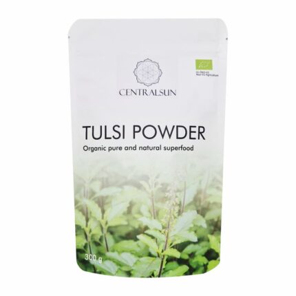 Mahe Tulsi ehk Püha Basiiliku pulber - Centralsun - paki esikülg