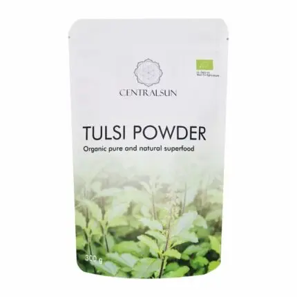 Mahe Tulsi ehk Püha Basiiliku pulber - Centralsun - paki esikülg