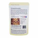 Organic Ashwagandha powder Centralsun back