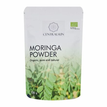 organiskais moringa pulveris centralsun