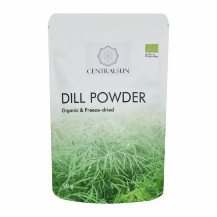 Freeze-dried Dill powder organic Centralsun front