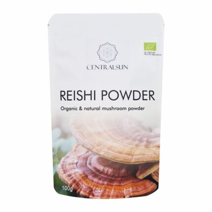 Mahe Reishi pulber - Centralsun - paki esikülg