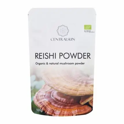 Mahe Reishi pulber - Centralsun - paki esikülg