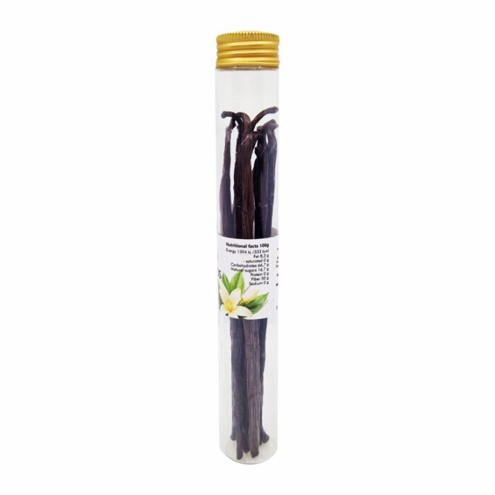 Vanilla pods 10 pc Centralsun back 1