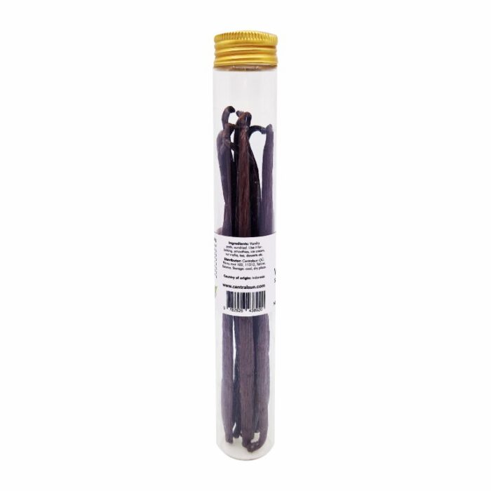 Vanilla pods 10 pc Centralsun back 2