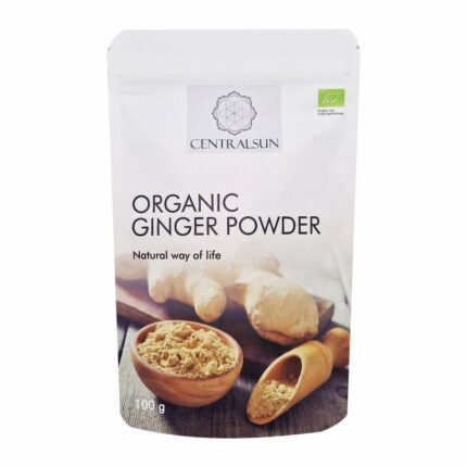 Organic Ginger Powder – Natural Warmth & Flavor | Centralsun - front