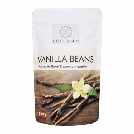Vanilla Beans 100 g – Natural Indonesian Spice | Centralsun front