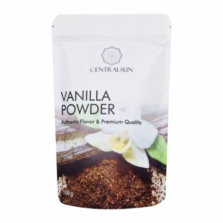 Bourbon Vanilla Powder – Madagascar, Natural Flavor | Centralsun front Bourbon Vanilla Powder – Madagascar, Natural Flavor | Centralsun front