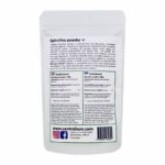 Mahe Spirulina pulber Centralsun paki tagakülg