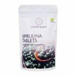 Mahe Spirulina tabletid Centralsun paki esikülg