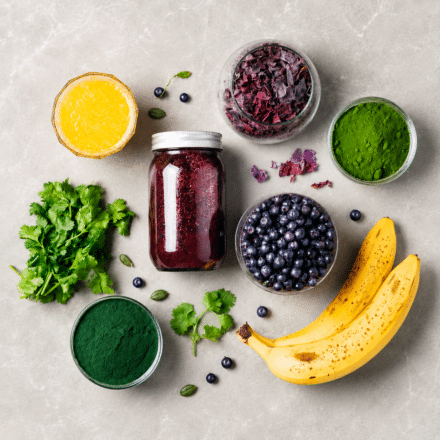 Detox smuuti koostisosad