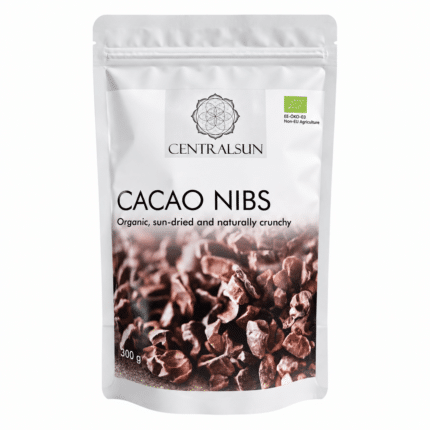 Organic Cacao Nibs 300 g – pack front
