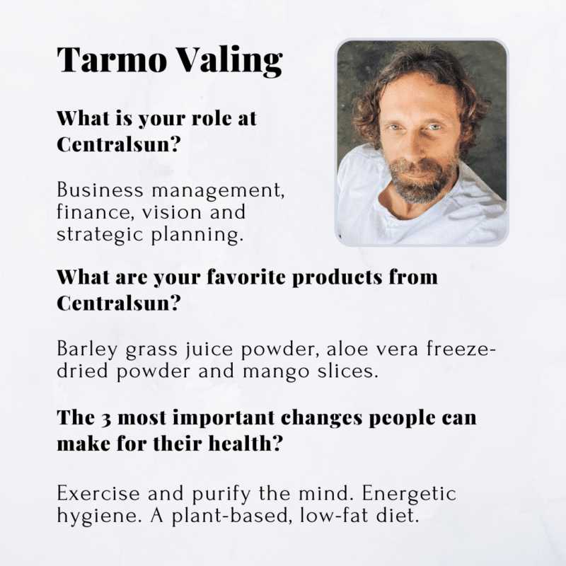 Our story - Centralsun - Tarmo Valing